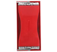 NOLITOY Supporto per Levigatrice Manuale in Plastica Robusta Portacarta Abrasiva Versatile e Leggero per Lavori di Falegnameria e Carteggiatura Precisa