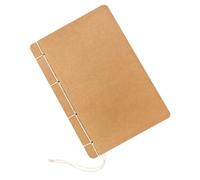 NOLITOY Taccuino Kraft Foglio Bianco Non Rigato per Appunti Sketch Design Retrò Fatto a Mano per Scuola e Ufficio