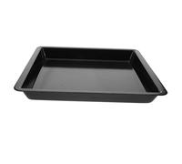 NOLITOY Teglia da Forno Acciaio Carbonio con Rivestimento Smaltato Nero Resistente e Antiaderente per Pizza Biscotti e Arrosti Cucine Professionali