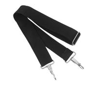 NOLITOY Tracolla regolabile per rullante in nylon nero con gancio fascia spalla per banda e percussioni comfort personalizzato per musicisti e sfilate