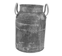 NOLITOY Vaso Vintage in Metallo per Piante e Fiori Contenitore Resistente Retrò Decorazione Casa e Ufficio Adatto Composizioni Floreali e Centrotavola