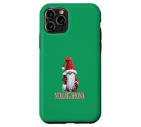 Nollaig Shona gnomo con un bicchiere di irlandese secco Stout Custodia per iPhone 11 Pro