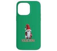 Nollaig Shona gnomo con un bicchiere di irlandese secco Stout Custodia per iPhone 14 Pro Max