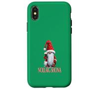Nollaig Shona gnomo con un bicchiere di irlandese secco Stout Custodia per iPhone X/XS
