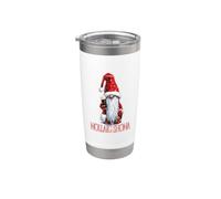 Nollaig-Shona Tomte Tenere Un Bicchiere Di Irlandese Dry Stout Bicchiere termico in acciaio inox doppia parete