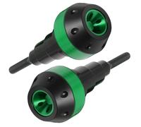 NOLLAM Protezioni del Telaio Moto per Triumph Bonneville Speed Master Cruisers,Motore/Carenatura/Scarico Anticaduta Crash Slider Tampone Antiurto Sfera di Caduta Cornici Accessori,Green