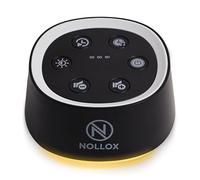 Nollox Macchina per il rumore bianco per neonati, bambini e adulti, 24 suoni lenitivi, sensore di pianto, luce notturna, ricaricabile tramite Type-C, timer e memoria, dispositivo portatile per il