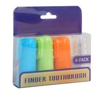 NOLOWY 4 pz/set Dito Del Cane Spazzolino Da Denti Pulizia Denti Alito Cattivo Cura Denti Strumento Denti