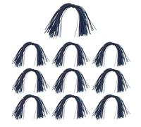 NOLOWY FishinG - Set di 10 esche per spinnerbaits Buzzbaits Jigs Squid Silicone Gonne Squid Silk Skirt Tying Component FishinG