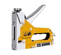 NOLOWY Pistole per graffette resistenti 4 in 1 Heavy Duty Pinzatrice Pistole per graffette Tracker Pistole per unghie per mobili in legno Lavorazione del legno