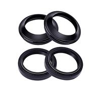 NOLOWY Set di guarnizioni e paraolio per forcella anteriore ad alte prestazioni, 41 mm x 53 mm x 8/10,5 mm, accessori auto leggeri, confezione da 2
