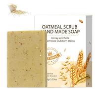 Nolvia Soap, Natural Soap for Better Skins, Handmade Organic Bar Soap with Oatmeal & Essential Oils, Moisturizing Cleanser for Face, Body & All Skin Type (1)