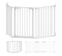 Noma 31026 3 Panel configurazione griglia, inclusa montaggio a parete, 84 - 321 cm, bianco