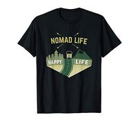Nomad Adventure Van Life Retirement Travel Camper Maglietta