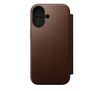 NOMAD Capa Flip Cover in Pelle per iPhone 17 Marrone