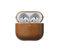 NOMAD Capa Pelle per Airpods 4 Marrone