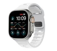 Nomad - Cinturino sportivo compatibile con Apple Watch Series 8, 7, 6, SE e tutti i modelli precedenti, impermeabile, 49/45/44/42 mm (bianco)