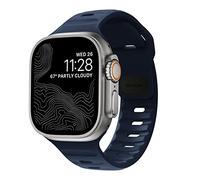 Nomad,Cinturino sportivo compatibile con cinturini Apple Watch Series 8, 7, 6, SE, Ultra e tutti i modelli precedenti, cinturino impermeabile,49/45/44/42 mm,blu atlantico, FKM stampato a compressione