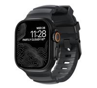 Nomad Rocky Point - Cinturino per Apple Watch 42mm / 44mm / 45mm / 49mm - Storm Connector Nero - NM014803858