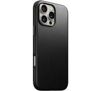 Nomad Goods Custodia in pelle moderna per iPhone 16 Pro Max Pelle nera