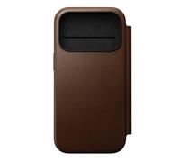 Nomad Custodia Folio in Pelle Moderna per iPhone 17 Pro Marrone - NM014186858