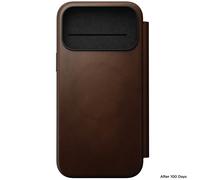 Nomad Custodia Folio in Pelle Moderna per iPhone 17 Pro Max Marrone - NM014131858