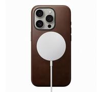 NOMAD - Custodia in pelle moderna - iPhone 16 Pro | Pelle marrone