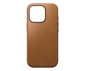 NOMAD - Custodia in pelle moderna - iPhone 16 Pro | Pelle Tan-C inglese