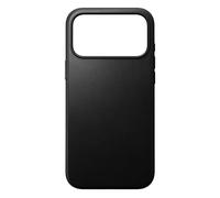 NOMAD Custodia in pelle moderna nera compatibile con iPhone 17 Pro Max Custodia in pelle Magsafe ricarica compatibile per iPhone 17 Pro Max