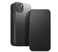 Nomad, Custodia per iPhone 15 Plus con portacarte in pelle moderna