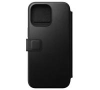 NOMAD - Custodia Per Iphone 15 Pro Max Magsafe Con Portacarte In Pelle Moderna, Nero - SPEDIZIONE GRATUITA