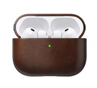 NOMAD Custodia moderna in pelle | Airpods Pro 3 | Rustic Brown Horween