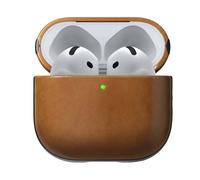 Nomad, Custodia per Pods 4 Modello Modern Leather Antishock, Marrone chiaro