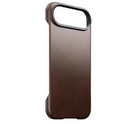 NOMAD Custodia tradizionale in pelle per iPhone 17 Air, in vera pelle di alta qualità, compatibile con MagSafe | Rustic Brown Horween