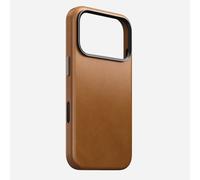 Nomad Custodia Tradizionale in Pelle per iPhone 17 Pro Beige Inglese - NM011932858