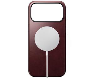 Nomad Custodia Tradizionale in Pelle per iPhone17 Pro Max Bordeaux Horween - NM011840858