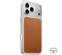 Nomad Custodia Trasparente in Pelle Horween iPhone 18 Pro Max Saddle - NM017736858