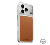 Nomad Custodia Trasparente in Pelle Horween iPhone 18 Pro Saddle - NM017743858