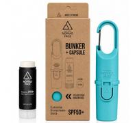 NOMAD FACE - Protezione solare viso 50+, stick solare per sport estremi, SPF50+, formula senza acqua, blu artico