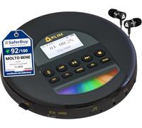 Nomad Lettore CD Portatile, Batteria a Lunga Durata, Radio FM, Bluetooth