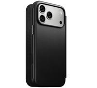 NOMAD Modern Leather CUSTODIA MAGSAFE A LIBRO per Apple iPhone 18 Pro Max, Nero