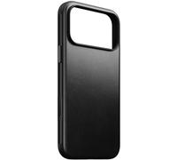NOMAD Modern Leather Case | iPhone 18 Pro Max | Custodia protettiva in policarbonato e vera pelle di alta qualità | Compatibile con MagSafe | Black Horween