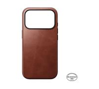 NOMAD Modern Leather COVER MAGSAFE per Apple iPhone 18 Pro, Marrone