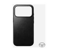 NOMAD Modern Leather COVER MAGSAFE per Apple iPhone 18 Pro, Nero