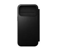 NOMAD Modern Leather CUSTODIA MAGSAFE A LIBRO per Apple iPhone 18 Pro Max, Nero