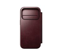 NOMAD Modern Leather CUSTODIA per Apple iPhone 17 Pro, Borgogna, Marrone scuro