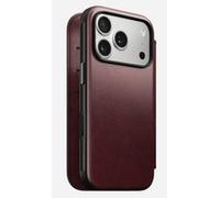 Nomad Modern Leather Folio iPhone 17 Pro Burgundy Horween Tasca NM011833858