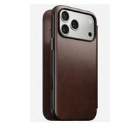 Nomad Modern Leather Folio iPhone 17 Pro Max Rustic Brown H Tasca NM014100858