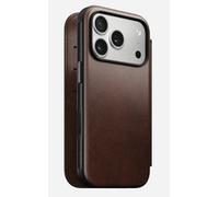 Nomad Modern Leather Folio iPhone 17 Pro Rustic Brown H. NM014155858