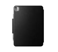 NOMAD Modern Leather Folio | per iPad Pro | Custodia in vera pelle con cornice in fibra di vetro | adatta per iPad Pro 11 M4 (2024) | Black